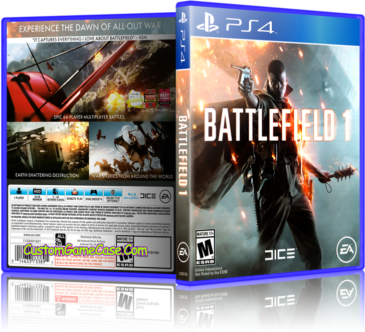 Sony Playstation 4 Ps4 Battlefield 1 Clipart Large Size Png Image PikPng