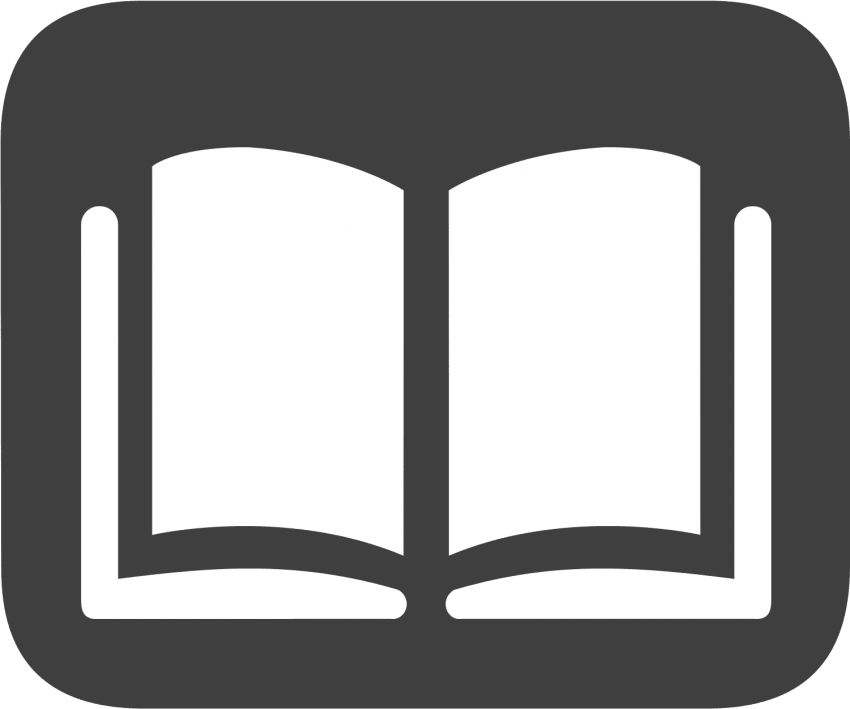 Free Png Download Book Icon Wikimedia Png Images Background - Transparent Books Icon Png Clipart (850x709), Png Download