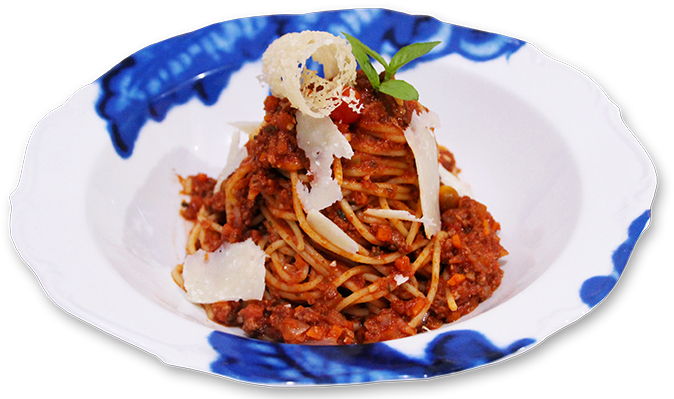 Spaghetti Bolognese - Pasta Pomodoro Clipart (840x400), Png Download