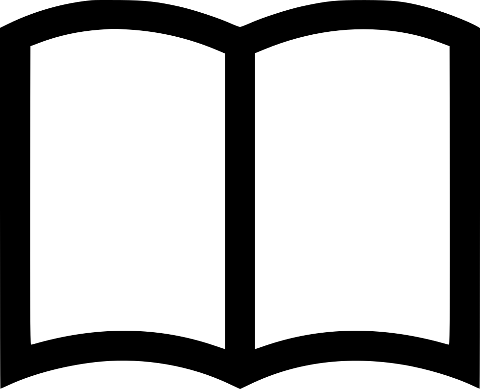 Open Book Icon Png Clipart (980x794), Png Download