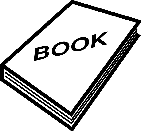 Closed Book Clip Art - Png Download (600x556), Png Download