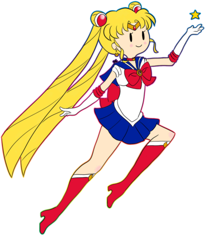 Sailor Moon Fond D'écran Called Sailor Moon Fanart - Sailor Moon Fanart Pnj Clipart (500x667), Png Download