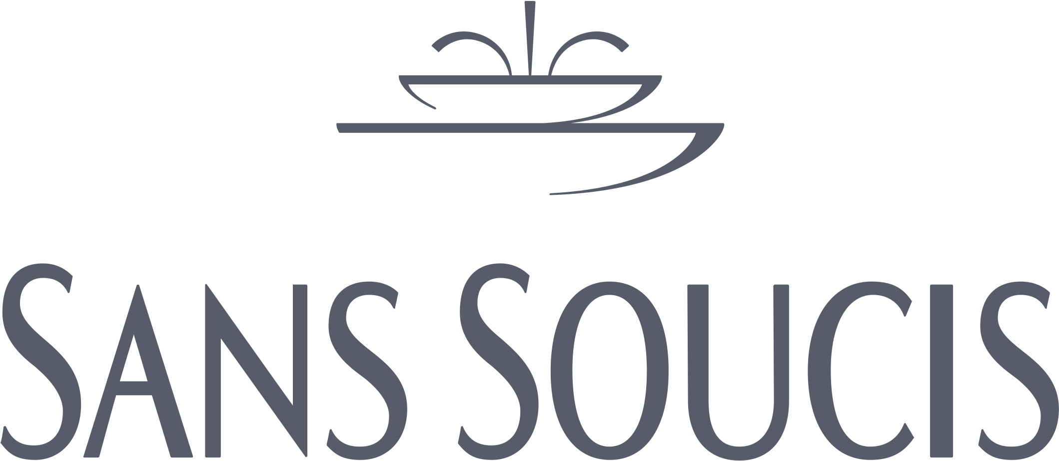 Sans Soucis Logo Png Transparent - Calligraphy Clipart (2400x2400), Png Download