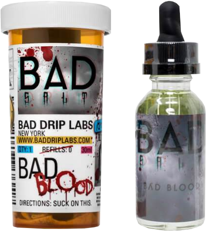 Bad Blood By Bad Drip Salts - Bad Drip Bad Blood 30ml Clipart (700x700), Png Download