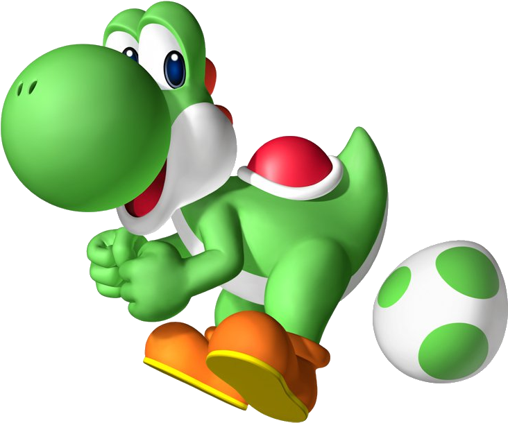 Yoshi Png Image Background - You Ve Heard Of Elf On The Shelf Clipart (836x668), Png Download