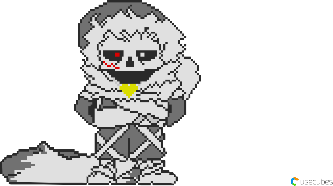 Sprite Cross Sans Png Clipart (1366x678), Png Download