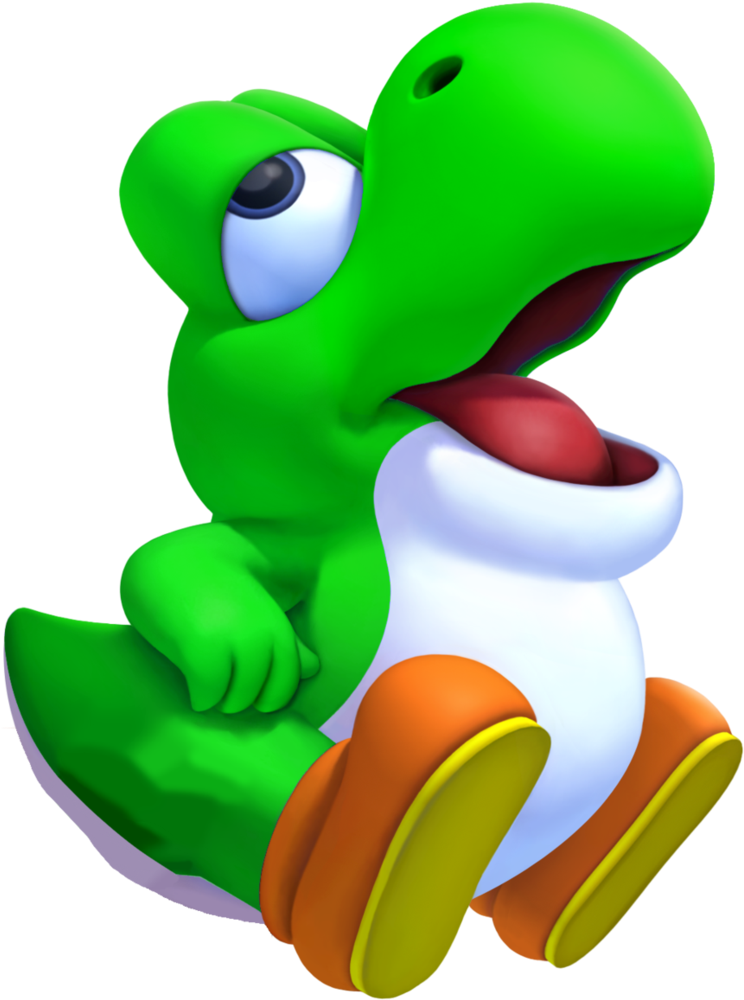 1652120 - >> - Baby Yoshi Clipart (778x1026), Png Download