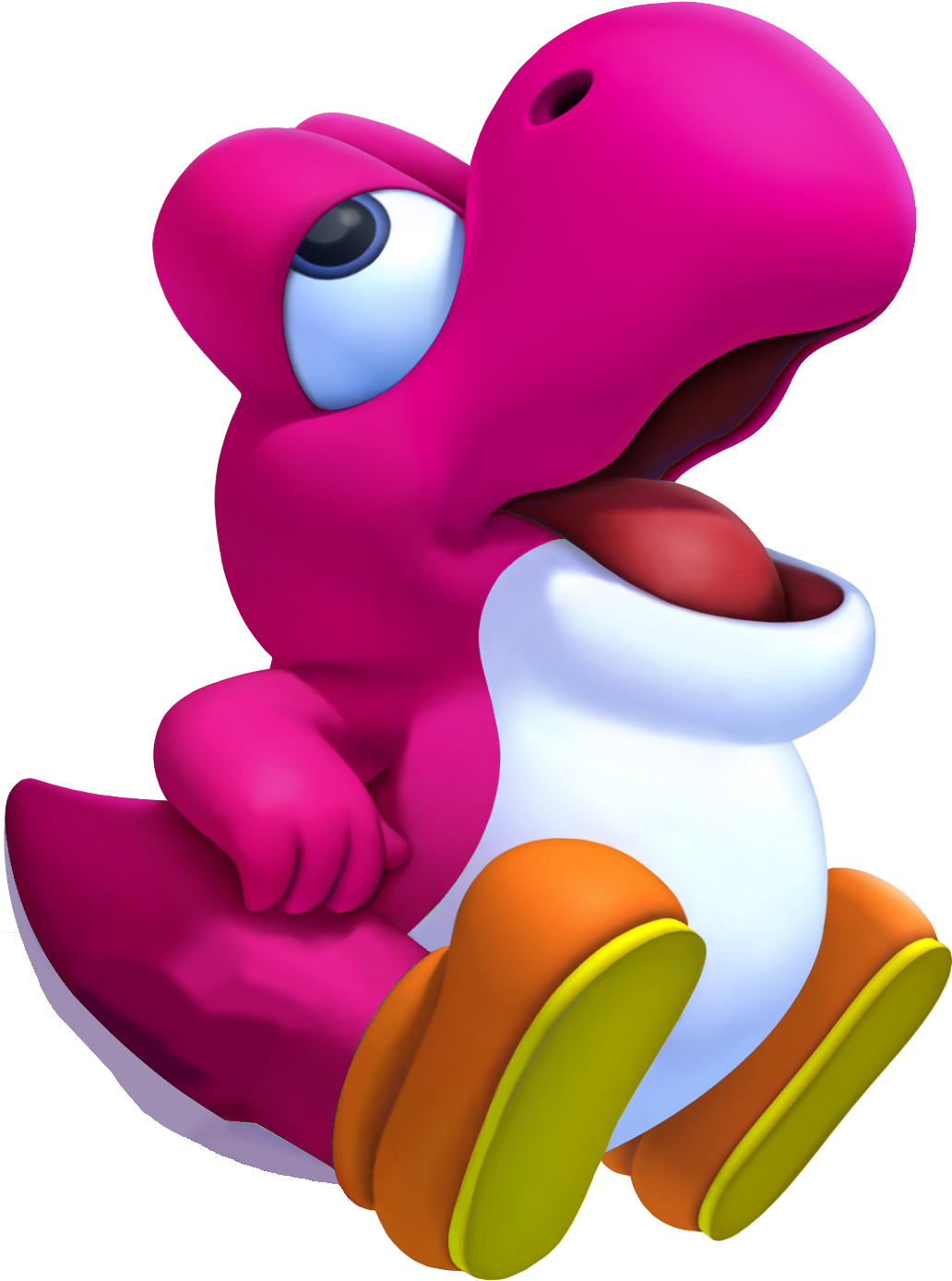 Baby Yoshi Clipart (1082x1427), Png Download