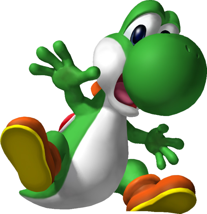 Personnages Celebres Nintendo Yoshi - Mario Party 4 Yoshi Clipart (715x740), Png Download