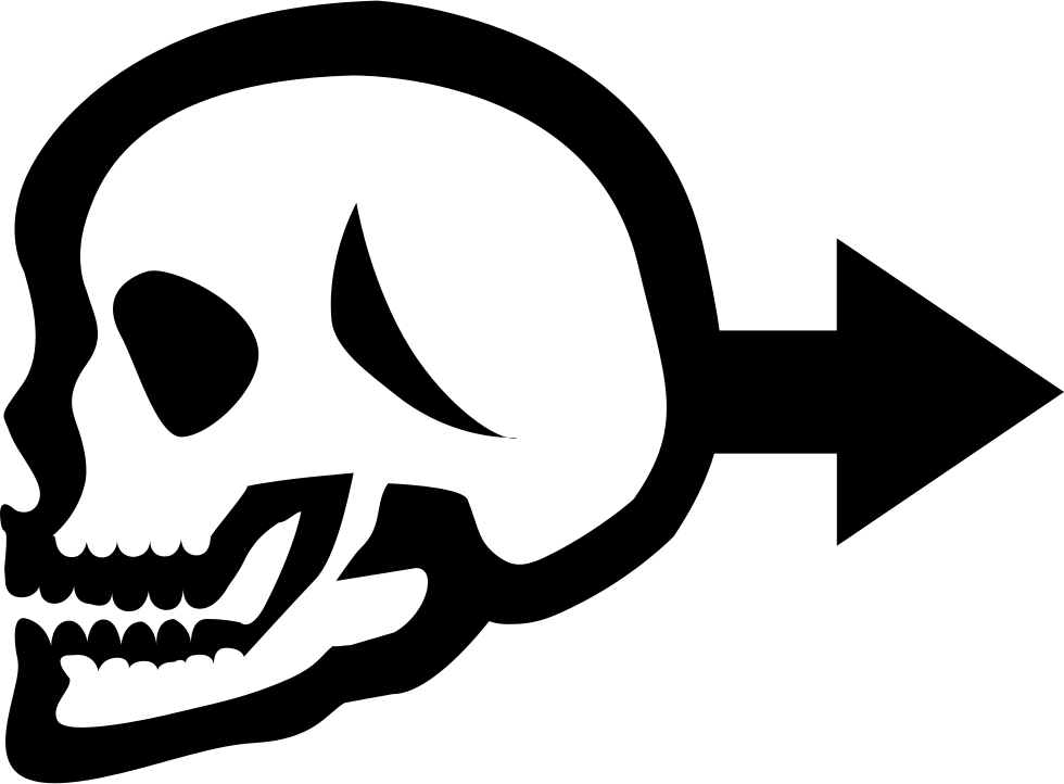 Png File Svg - Skull Icon Clipart (980x722), Png Download