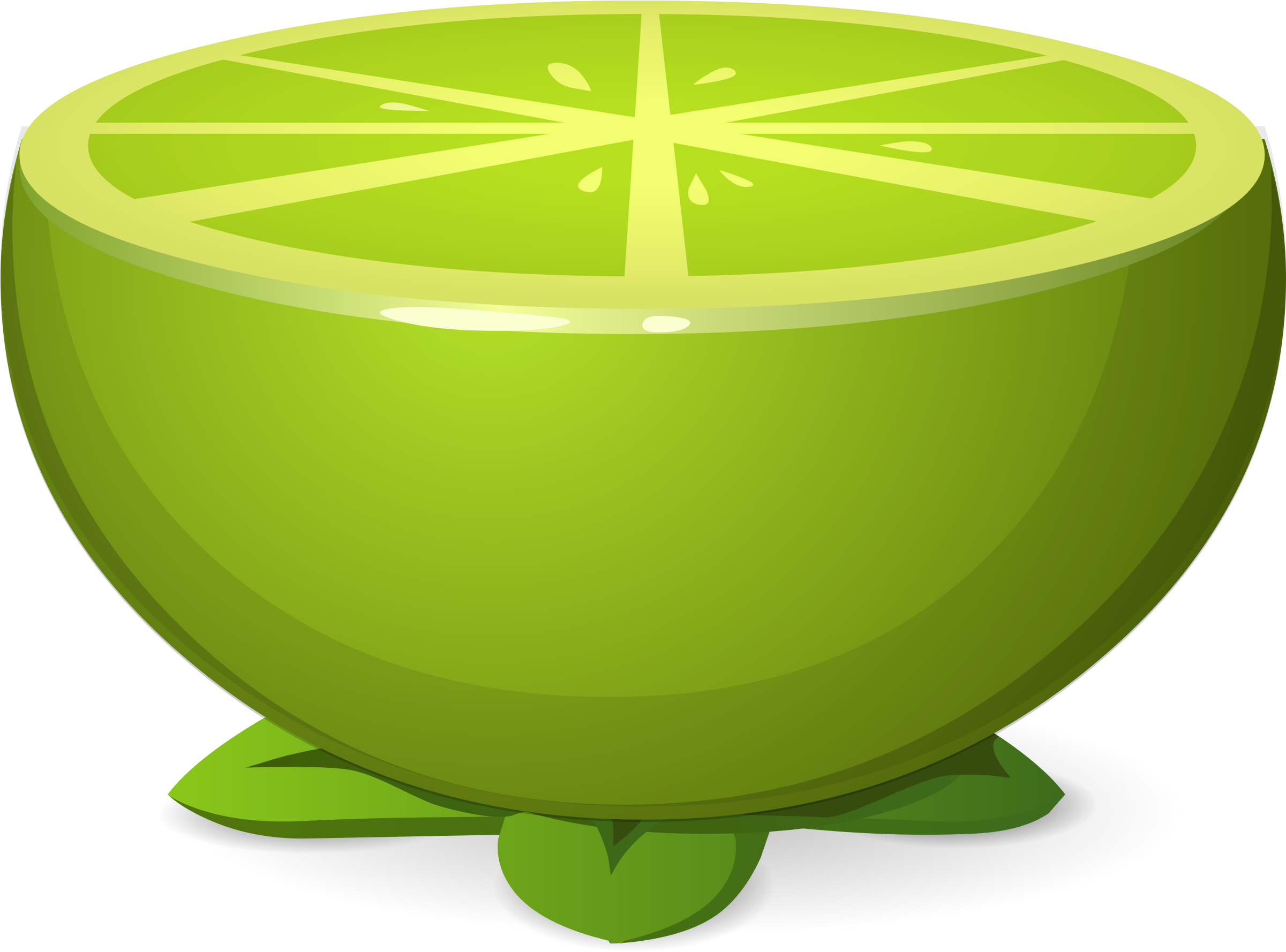 This Free Icons Png Design Of Lime From Glitch Clipart (2400x1786), Png Download