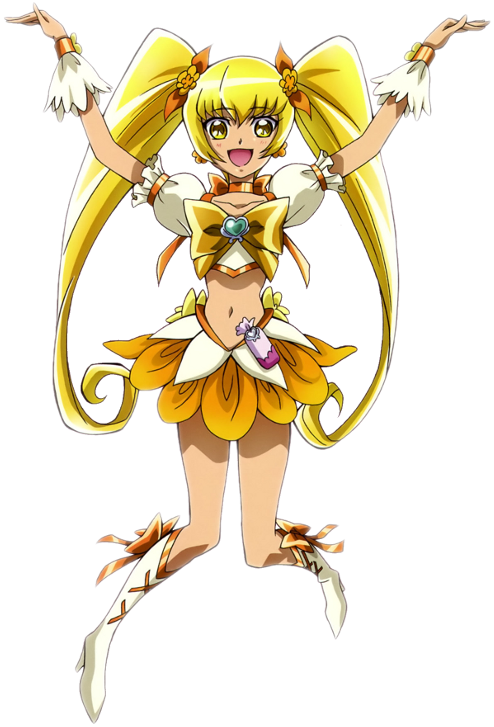Precure Cure Sunshine , Png Download - Pretty Cure Clipart (494x727), Png Download