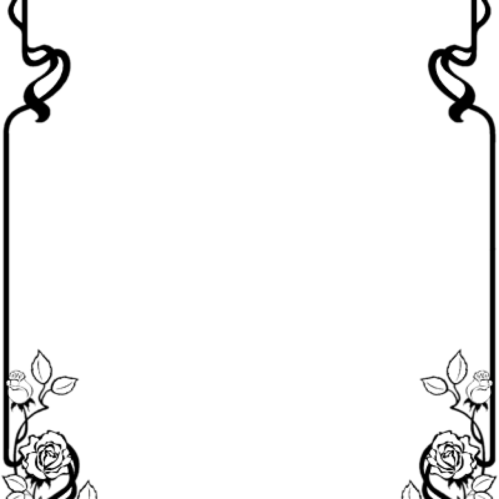 Black Border Clipart Breakfast Border Clip Art Free - Fire Scrying - Png Download (1024x1024), Png Download