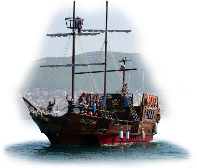 Ahoy Mateys - Mast Clipart (637x537), Png Download
