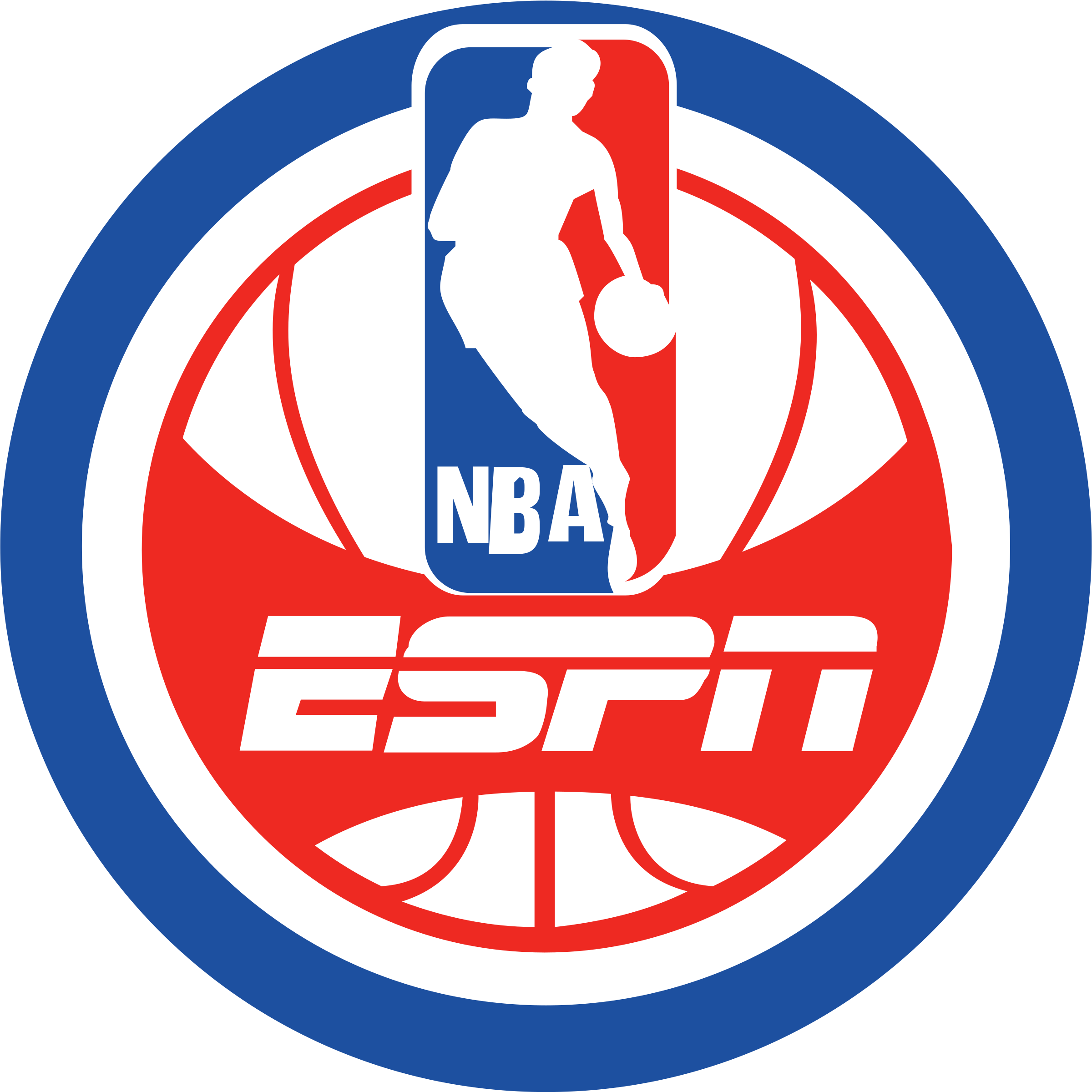 Espn Nba Logo Png Transparent - Espn Nba Logo Clipart (2400x2400), Png Download