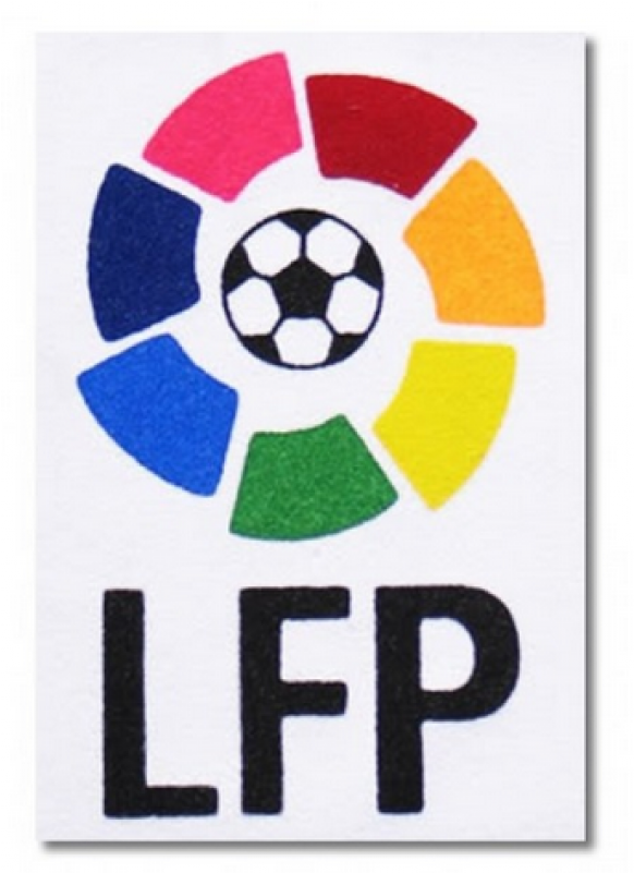 Official Spanish Premiera Lfp Spain Patch - La Liga Patch 2015 Clipart (800x800), Png Download