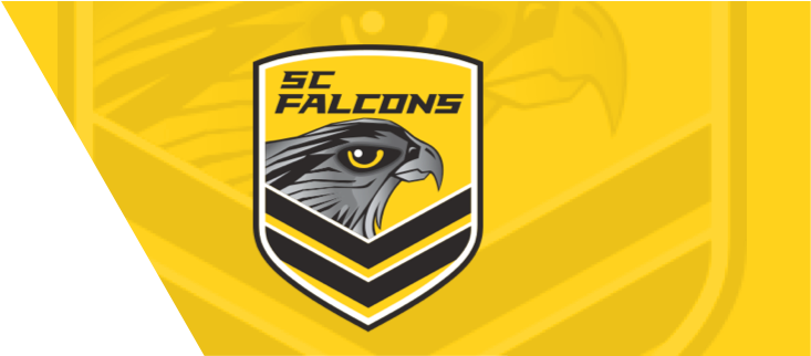 Png Hunters Vs Sunshine Coast - Sunshine Coast Falcons Clipart (1280x321), Png Download