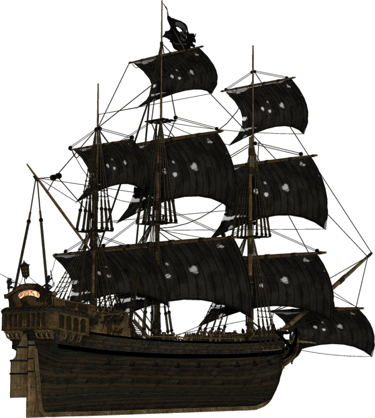 Jpg Transparent Jack Sparrow Pirates Of The Caribbean - Pirate Ship Transparent Png Clipart (1203x1341), Png Download