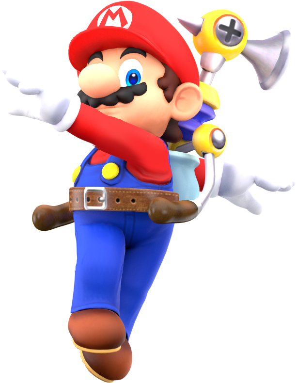 Super Mario Sunshine Png , Png Download Clipart (611x790), Png Download