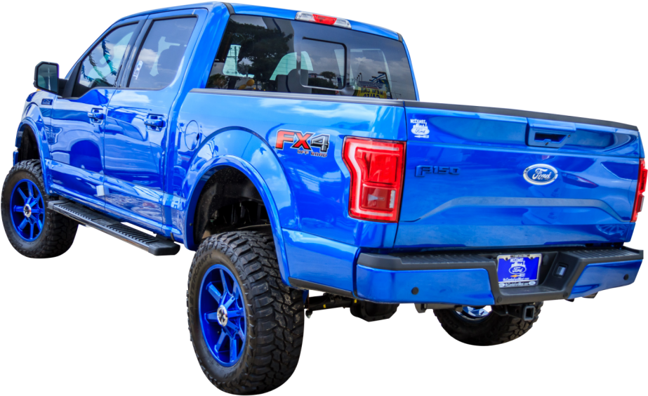 6" Color Match Fabtech Lift - Ford F-series Clipart (1024x624), Png Download