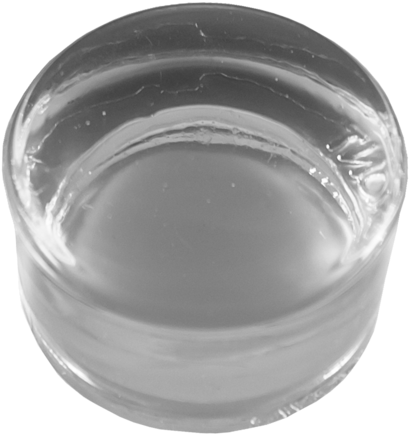 Solid Round Glass Paver Clear - Glass Bottle Clipart (1024x1024), Png Download