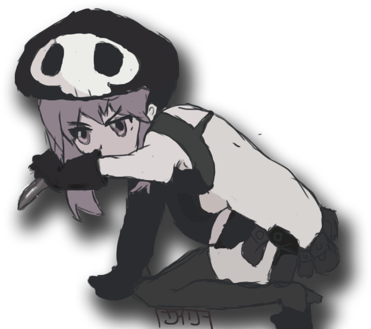 Kill La Kill Images Nonon Nudist Strand Fan Art Von - Nonon Jakuzure Clipart (894x894), Png Download