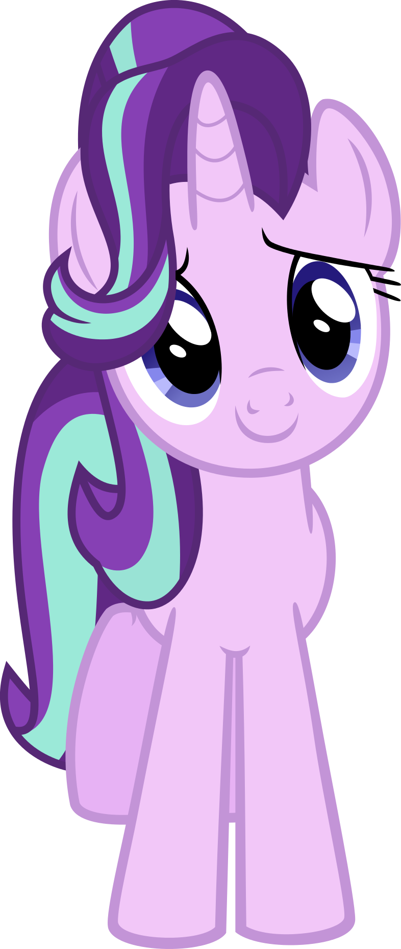 Starlight Glimmer By Rustle-rose - My Little Pony Vector Starlight Glimmer 3 Clipart (786x1857), Png Download