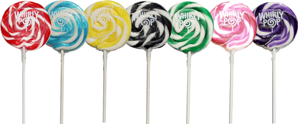 Classic Whirlypop - Lollipop Clipart (984x438), Png Download