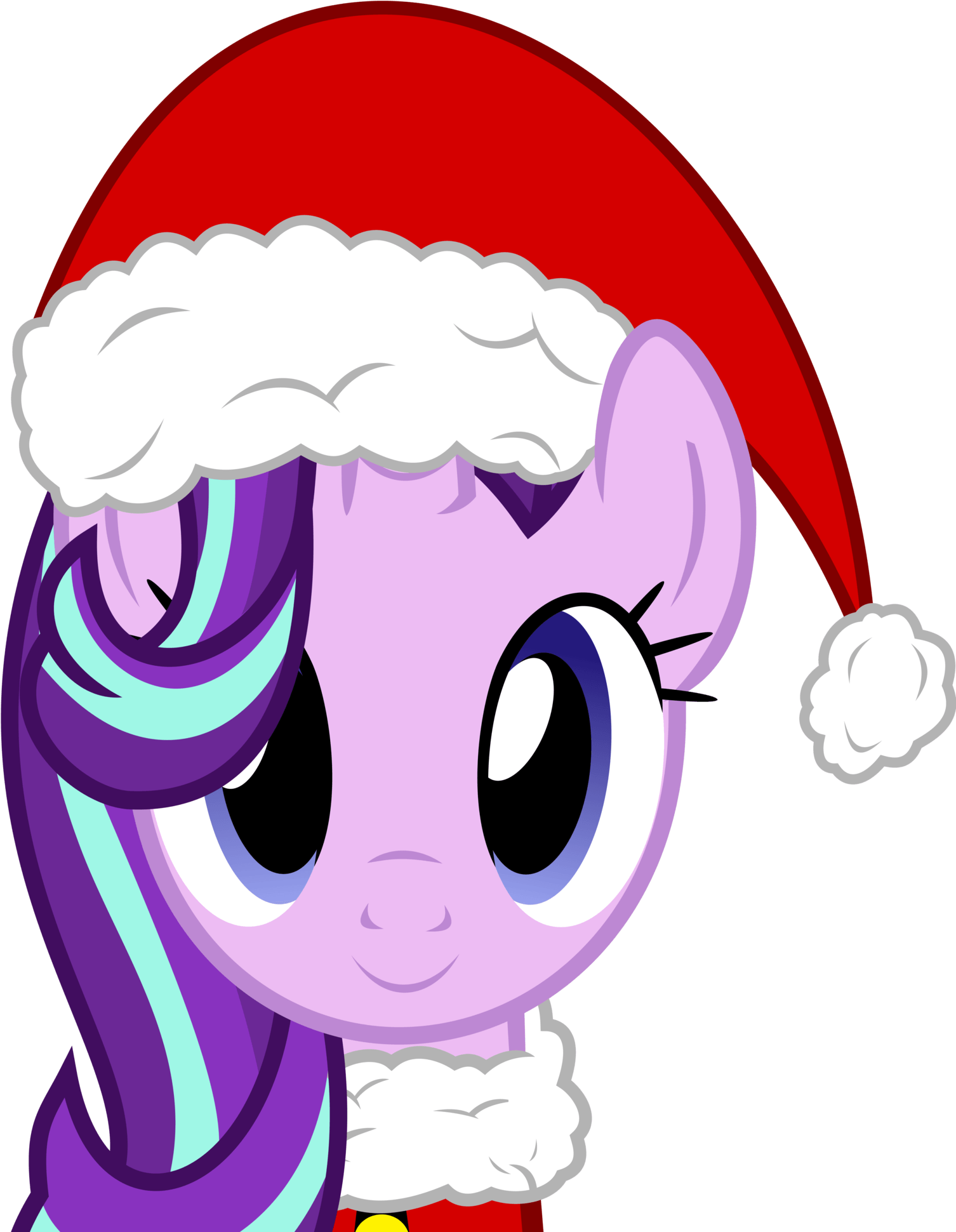 Starlight Christmas Cliparts - Christmas Fluttershy - Png Download (1600x1940), Png Download
