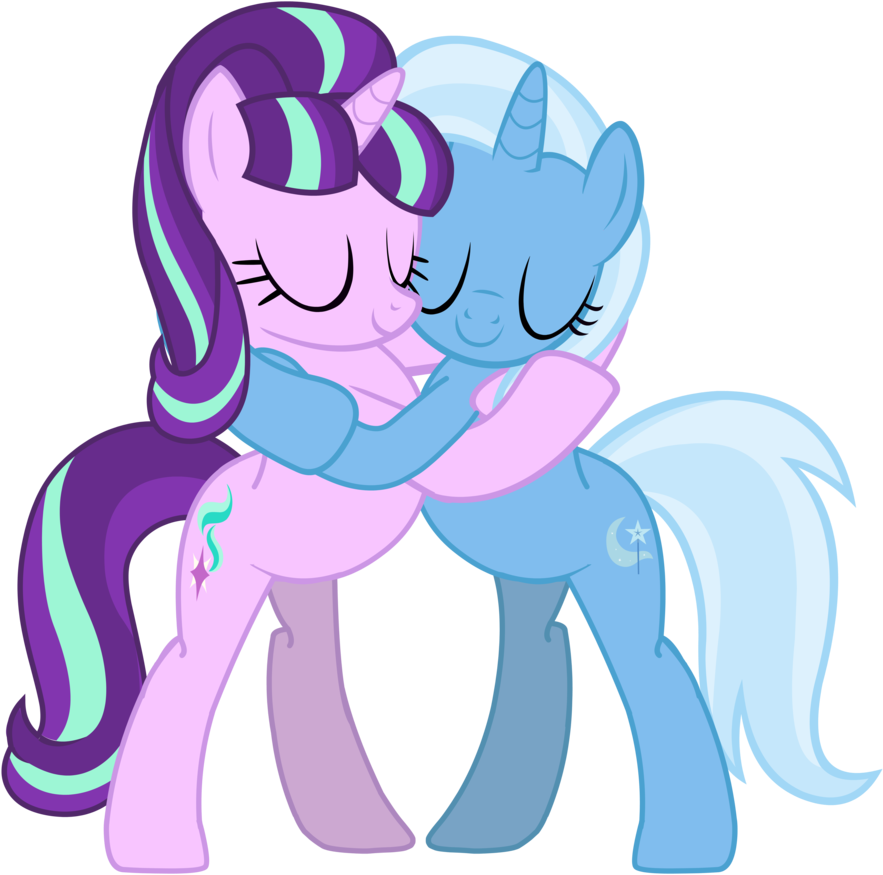 Starlight Glimmer And Trixie By Ramseybrony17 - Trixie And Starlight Glimmer Clipart (904x883), Png Download