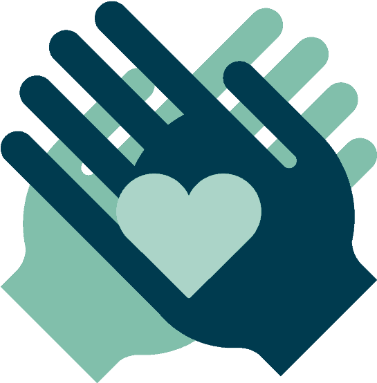 Helpinghands-t - Icone Solidarité Clipart (579x579), Png Download
