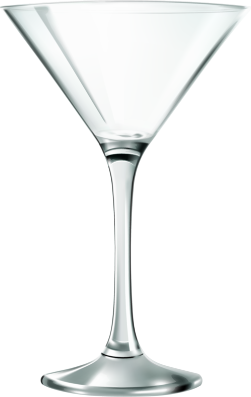 6 - Transparent Cocktail Glass Png Clipart (507x800), Png Download