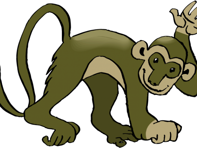 Spider Monkey Clipart Ninja - Spider Monkey Clipart - Png Download (640x480), Png Download