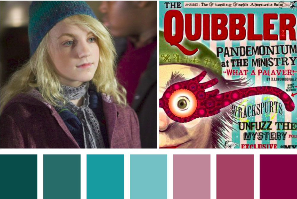 Option = "lunalovegood" - Luna Lovegood Hp 5 Clipart (1000x670), Png Download
