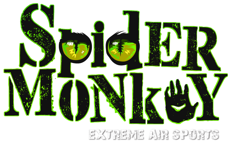 Spider Monkey Extreme Air Sports - Spider Monkey Extreme Airsports Clipart (750x461), Png Download