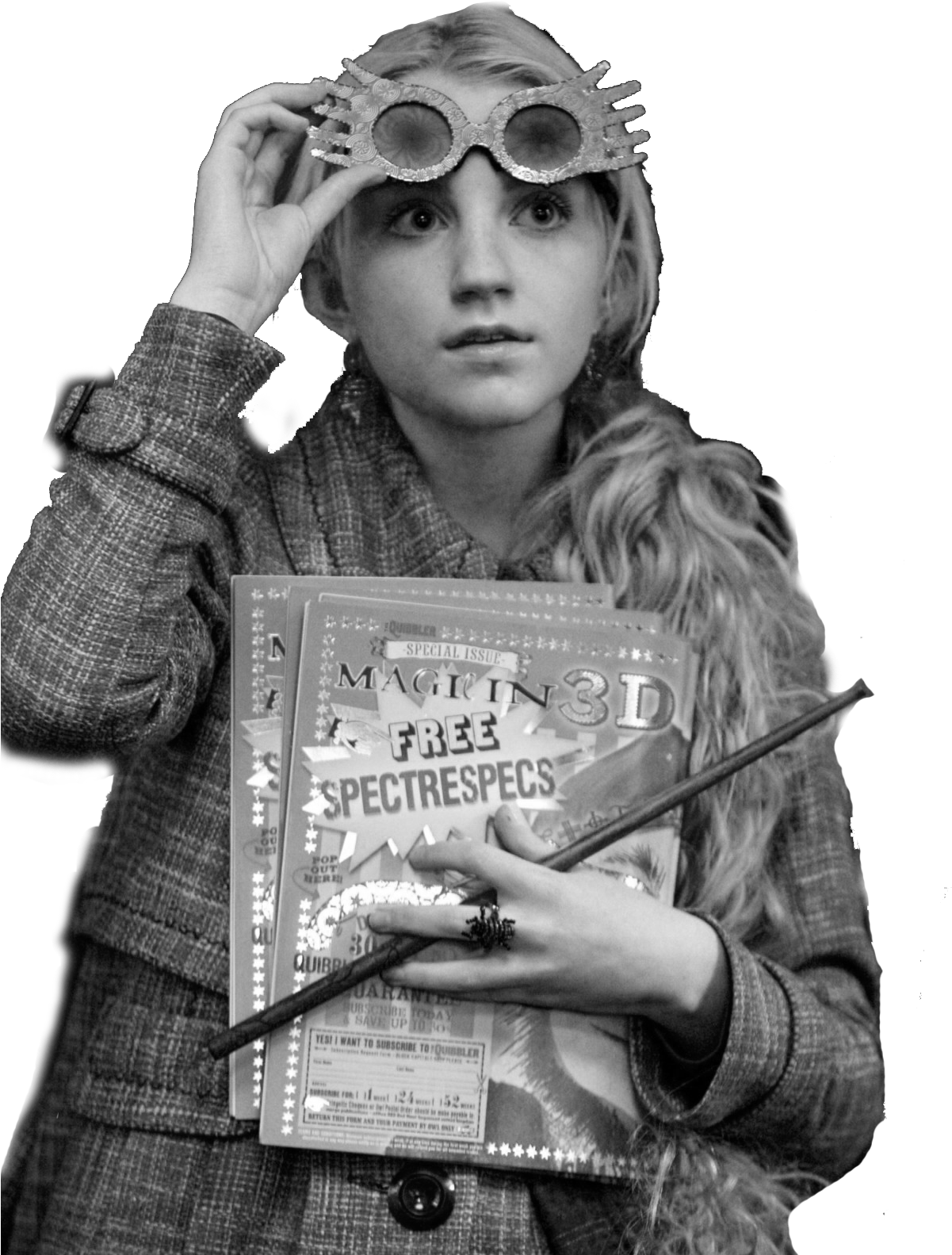 Luna Lovegood - Harry Potter Luna Lovegood Clipart (1200x1600), Png Download
