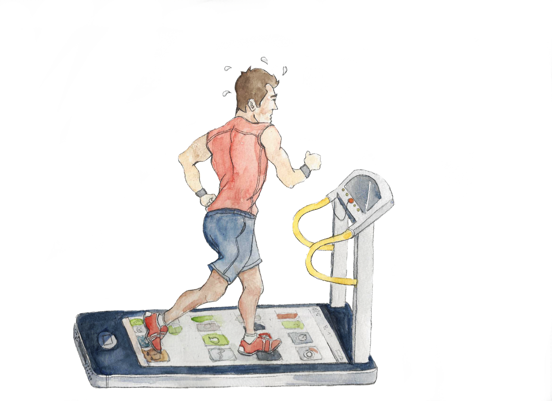 Griffin Quasebarth Fitness Apps - Cartoon Clipart (1920x1396), Png Download