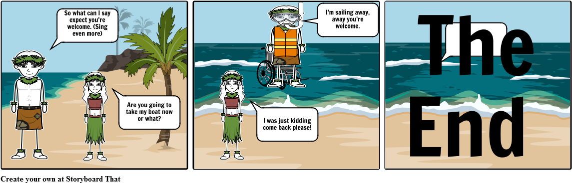 Moana - Things Move In Water Clipart (1164x385), Png Download