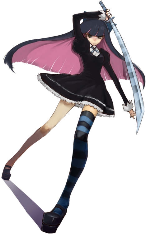 Stocking Anarchy Png - Stocking Anarchy Fanart Clipart (530x750), Png Download