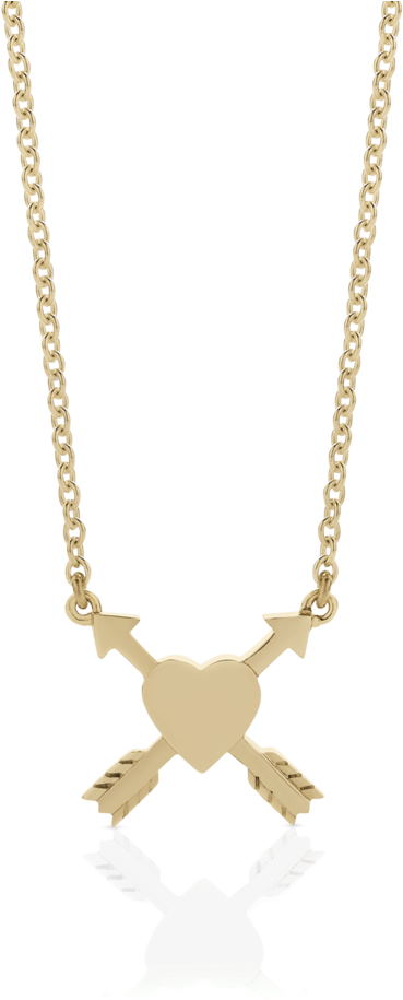 Heart & Arrow Cross Necklace - Cath Kidston Clipart (1024x1024), Png Download