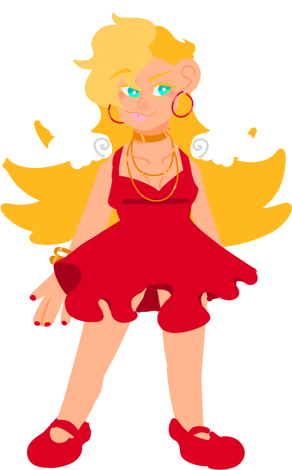 My Art Panty And Stocking Panty Anarchy Stocking Anarchy - Cartoon Clipart (1080x1920), Png Download