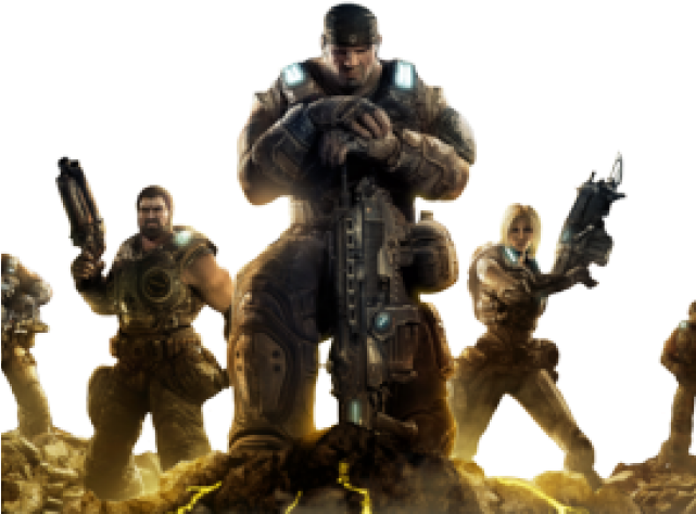 Gears Of War Clipart 4 Transparent - Gears Of War 3 Cover - Png Download (640x480), Png Download