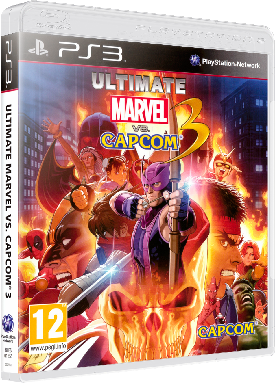 Ultimate Marvel Vs - Ultimate Marvel Vs Capcom 3 Clipart (984x1365), Png Download