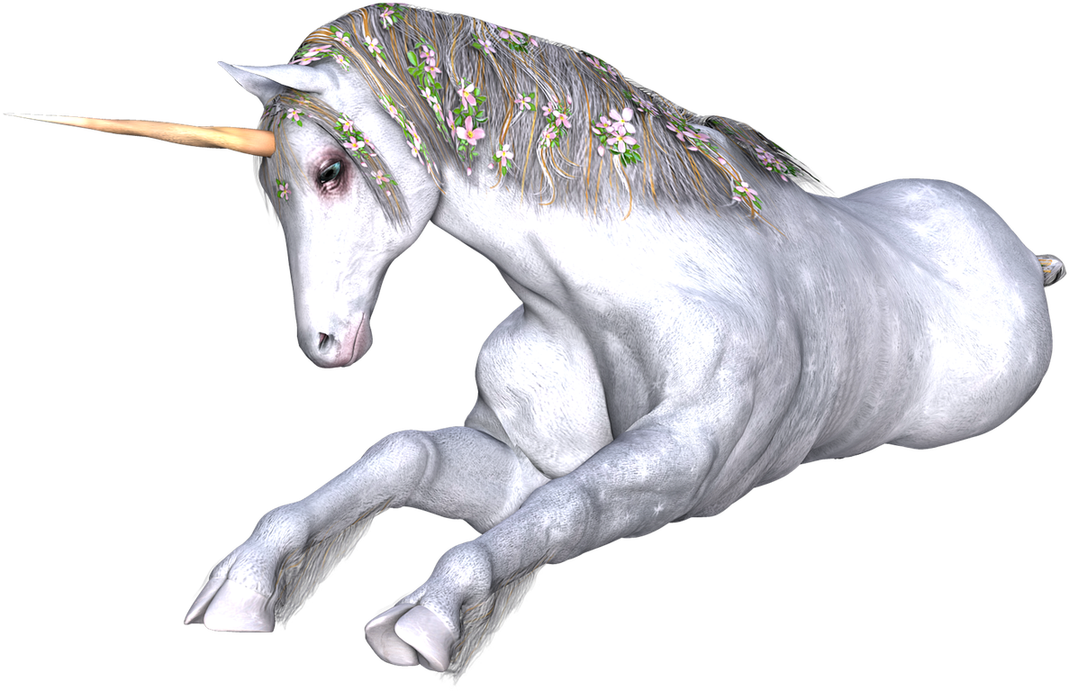Unicorn Fantasy Fairy Tale Png Image - Fairy Unicorn Png Clipart (1280x872), Png Download