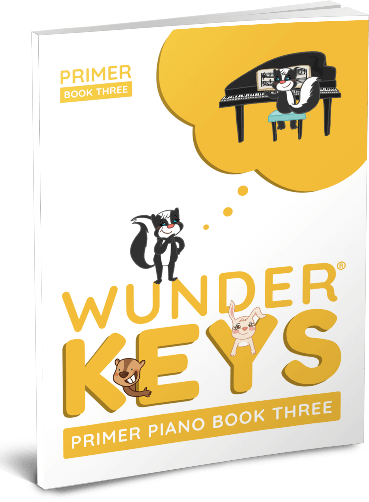 And Game Based Learning, Wunderkeys Primer Piano Book - Poster Clipart (739x1003), Png Download