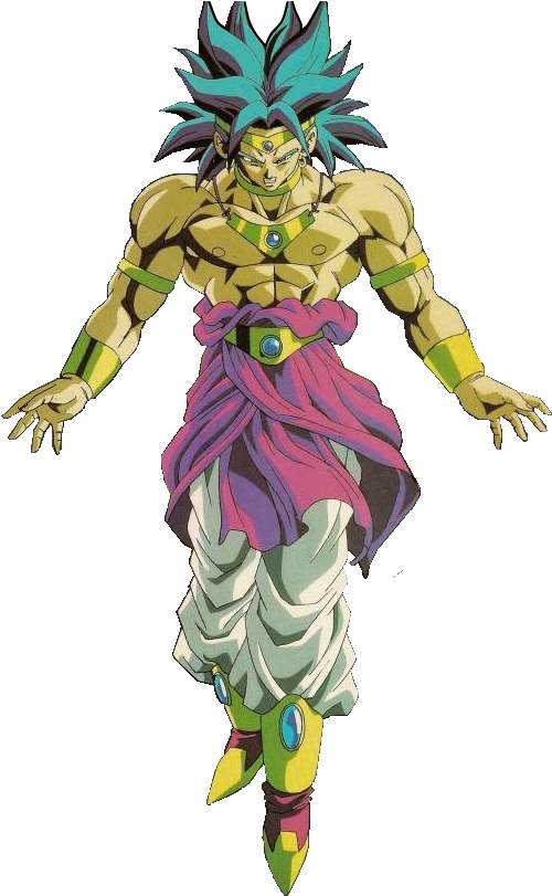 [ Img] - Broly Legendary Super Saiyan 4 Clipart (576x810), Png Download