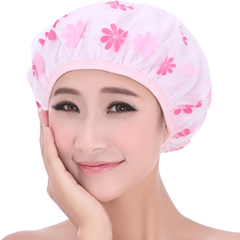 Shower Cap Waterproof Adult Women's Three In One Increase - Shower Cap Clipart (800x800), Png Download