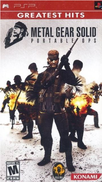 Metal Gear Solid Portable Ops Clipart (600x600), Png Download