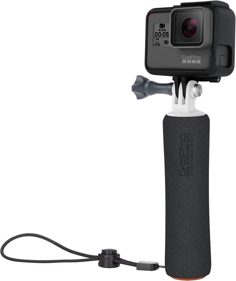 Gopro Afhgm-001 Floating Hand Grip Mount Black , Png - Mango Gopro Clipart (1004x1192), Png Download