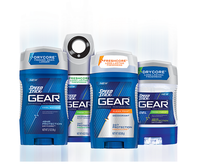 View Larger - Speed Stick Deodorant Men Clipart (679x612), Png Download